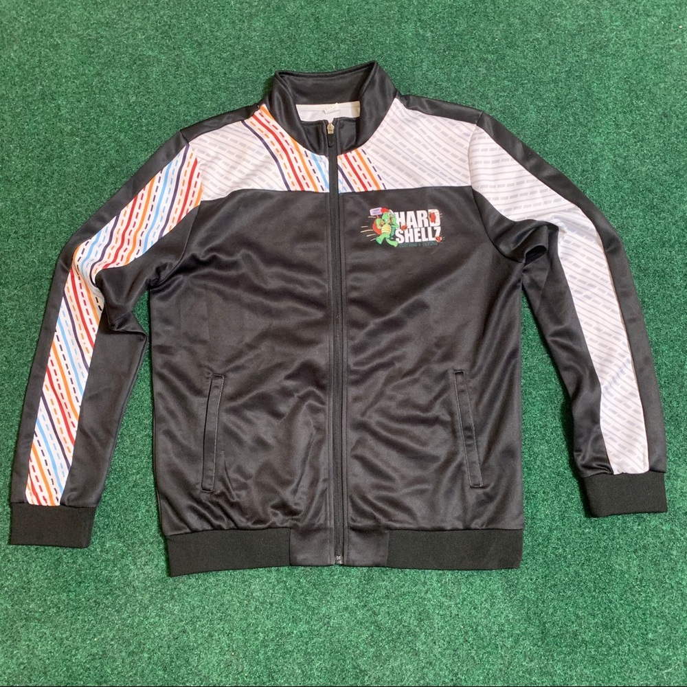 Hard Shellz Turtle Striped Track Jacket 2XL